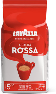 دانه قهوه لاواتزا مدل Qualità Rossa وزن 1 کیلوگرم