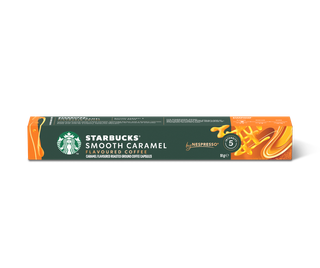 کپسول قهوه طعمدار استارباکس مدل Smooth Caramel، بسته ۱۰ عددی